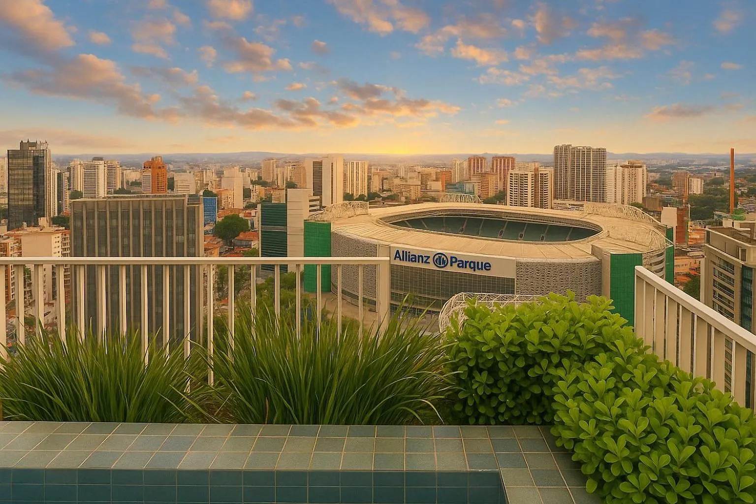 Studio Allianz - Modern Stay With Allianz View & Rooftop Pool Sao Paulo Brazil